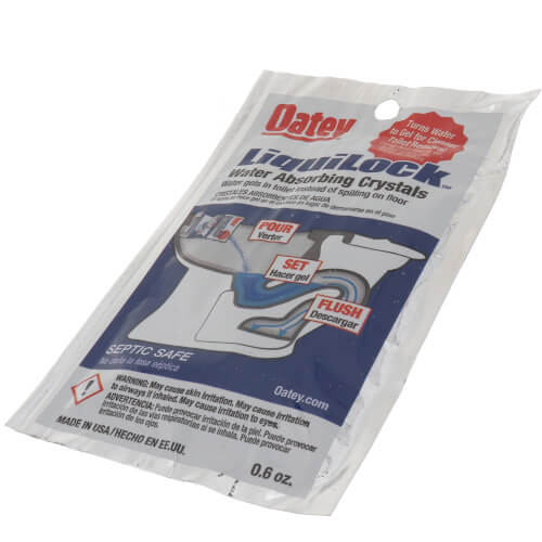 LiquiLock Gel Toilet Water Solidifier
