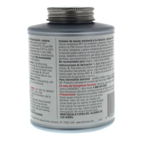 31431 Rectorseal 31431 RectorSeal TruBlu Pipe Thread Sealant w