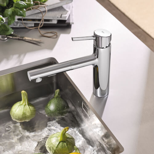 Main product image of Concetto Single-Handle Pull-Out Kitchen Faucet Dual Spray 1.5 GPM (StarLight Chrome), 31453001