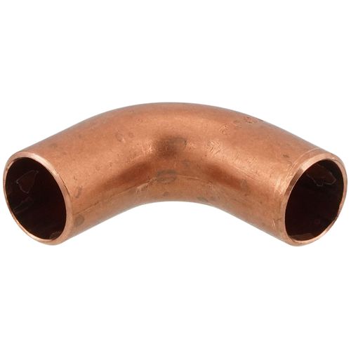 Main product image of 3/8" Copper 90-Degree Short Radius Elbow (FTG x FTG)