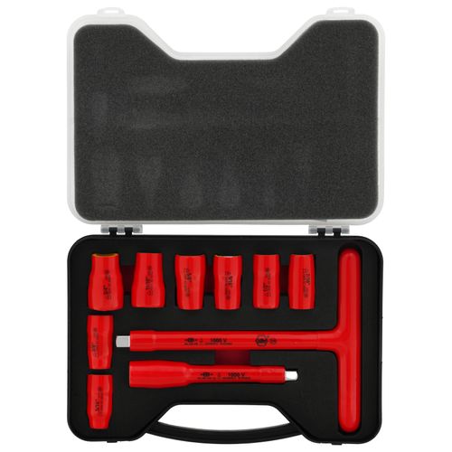 Main product image of 10-Piece, 3/8" Drive, Insulated Socket & T-Handle Set - SAE
