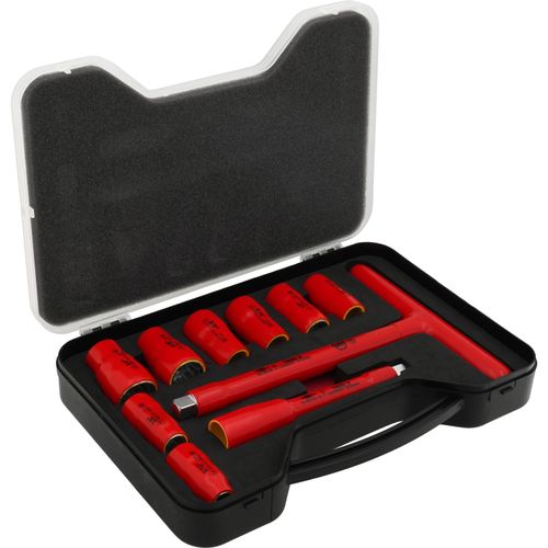 Main product image of 10-Piece, 3/8" Drive, Insulated Socket & T-Handle Set - SAE