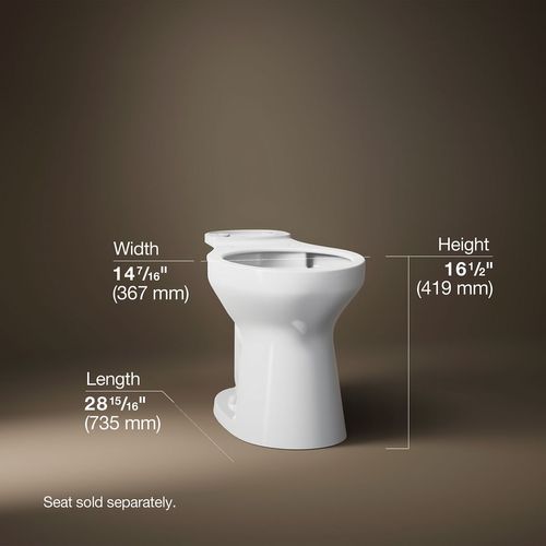 Main product image of Cimarron Elongated Toilet Bowl, K-31588-0