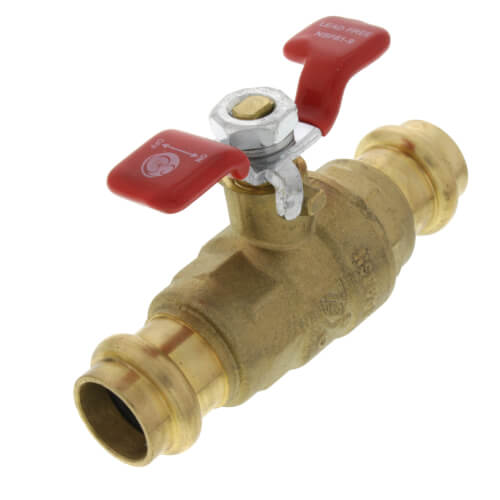 Main product image of 1/2" T-Handle Full Port Press Ball Valve