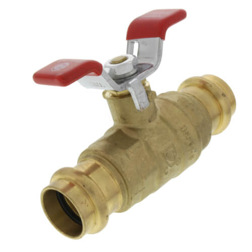 Main product image of 3/4" T-Handle Full Port Press Ball Valve