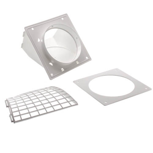 315WUL Lambro Industries 315WUL 4" x 5 Ft. Flexible Aluminum Transition Duct Preferred Hood