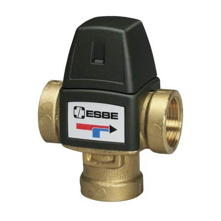 Main product image of 1" VTA Series 3-Way Thermostatic Mixing Valve, 85 to 120-Degree (F), Lead Free (Threaded)