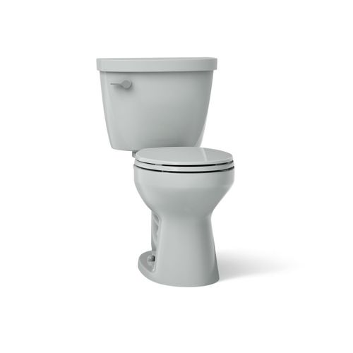 Main product image of Cimarron Two-Piece Round-Front Toilet, 1.6 Gpf (Ice Grey), K-31640-95