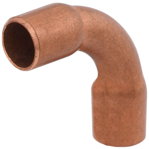 Main product image of 1/8" Copper 90° Long Turn Elbow