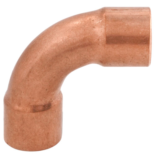 Main product image of 3/8" Copper 90° Long Turn Elbow