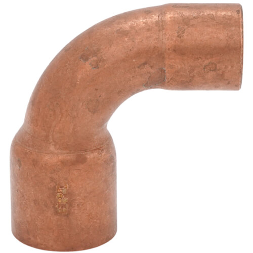 Main product image of 1" x 3/4" Copper 90° Long Turn Elbow