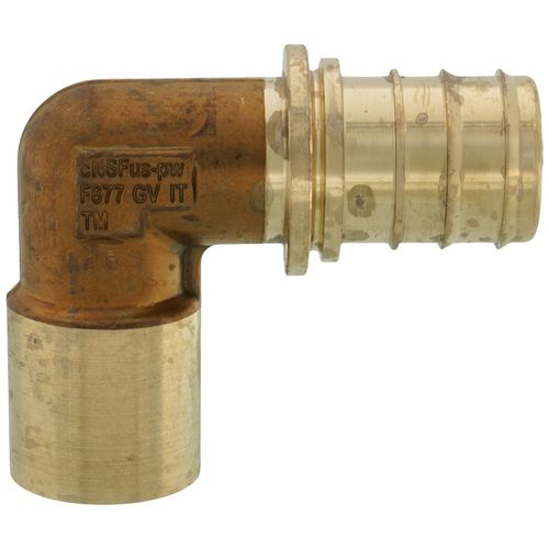 Main product image of 3/4" EVERLOC+ Compression x Copper Male 90-Degree Elbow (Lead Free)