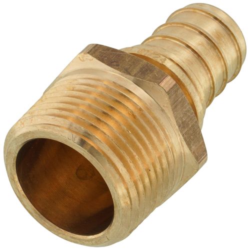 Main product image of 3/4" EVERLOC+ x 1" NPT Brass Male Adapter (Lead Free)