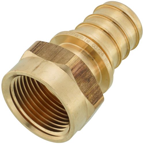 Main product image of 1" EVERLOC+ x 1" NPT Brass Female Adapter (Lead Free)
