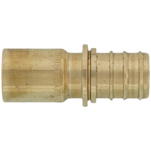 Main product image of 1/2" EVERLOC+ x 1/2" Sweat Copper Male or 3/8" Female Pipe Brass Adapter (Lead Free)