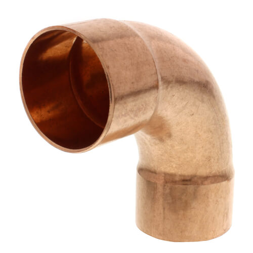 Main product image of 2-1/2" Copper 90° Long Turn Elbow