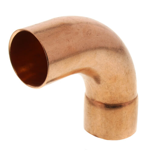 Main product image of 1-1/2" FTG x Copper 90° Long Turn Street Elbow