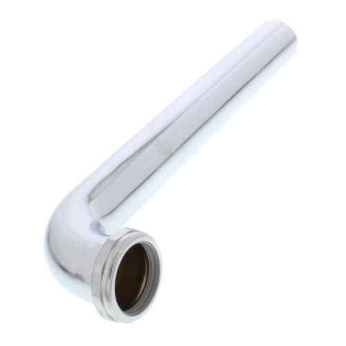 31912 Everflow 31912 11/2" x 12" Chrome Plated Brass Slip Joint Waste Bend, 22 GA