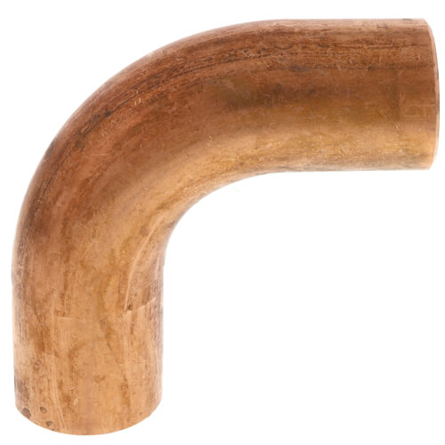 Main product image of 1" Copper 90° Long Turn Elbow (FTGxFTG)