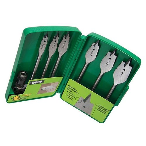 Main product image of 3/8" - 1" Self-Feeding Spade Bit Set (6 Piece)
