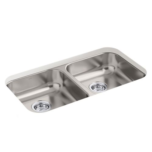 Main product image of McAllister 32" x 18" x 6" Undermount Double Bowl Kitchen Sink