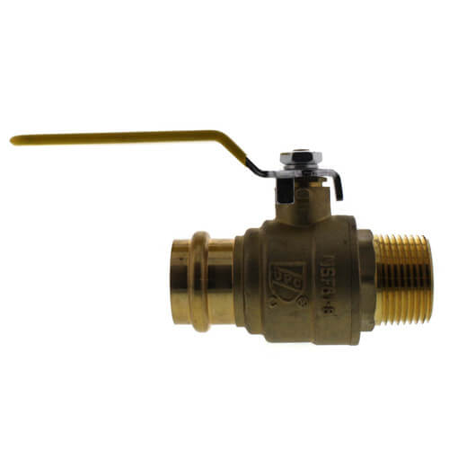 Main product image of 1" Press X 1" MIP Full Port Ball Valve (Lead Free)