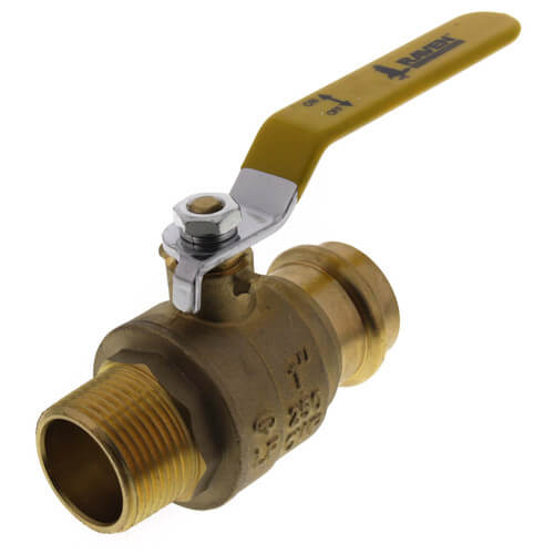 Main product image of 1" Press X 1" MIP Full Port Ball Valve (Lead Free)