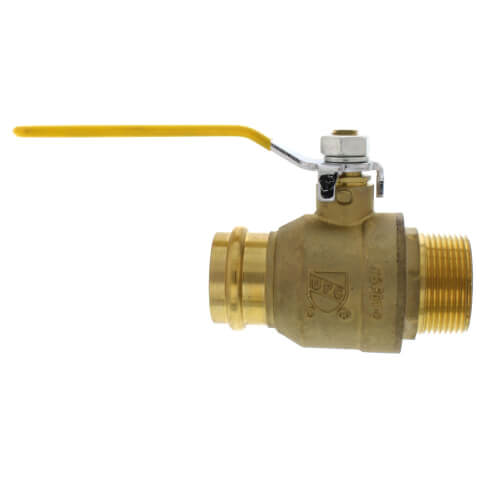 Main product image of 1-1/2" Press X 1-1/2" MIP Full Port Ball Valve (Lead Free)