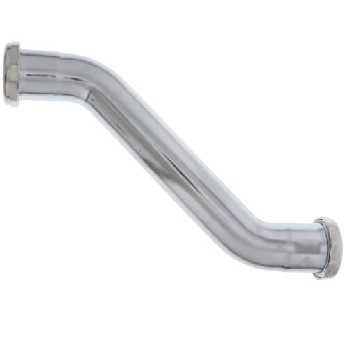 Main product image of 1-1/2" 22 Gauge, Double Offset (Chrome Plated)
