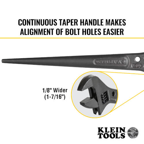Main product image of 10" Adjustable Spud Wrench