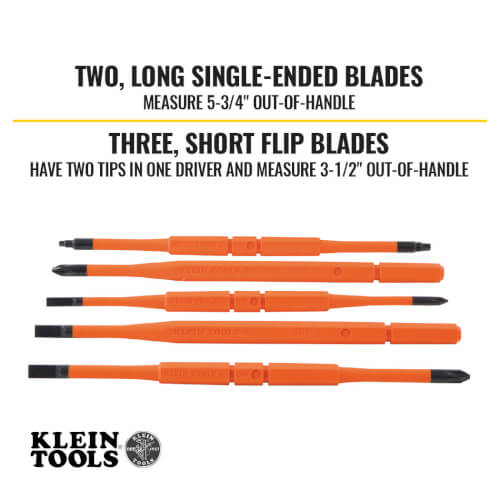 32288 Klein Tools 32288 8in1 Insulated Interchangeable