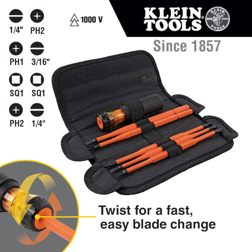 32288 Klein Tools 32288 8in1 Insulated Interchangeable