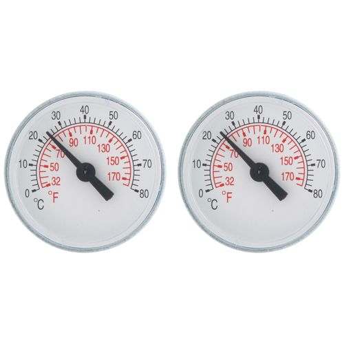 Main product image of Manifold Thermometer for 1-1/4" Stainless Steel Manifolds (Box of 2)