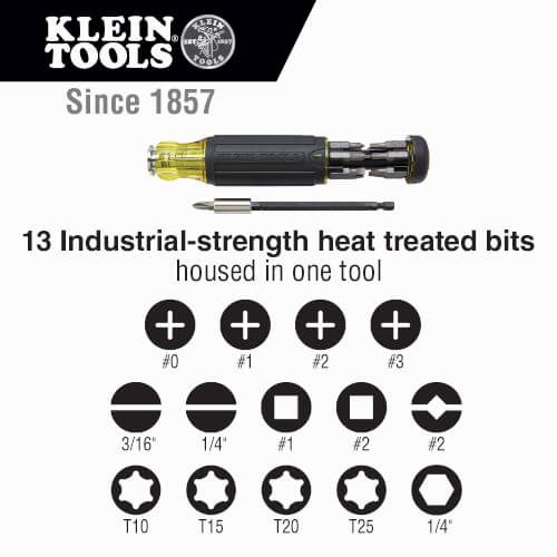 Main product image of 14-in-1 Multi-Bit Adjustable-Length Screwdriver