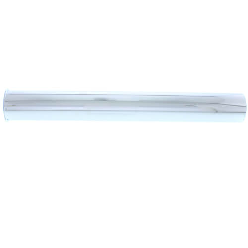 Main product image of 1-1/2" x 12", 22 GA, CP Flanged Tailpiece