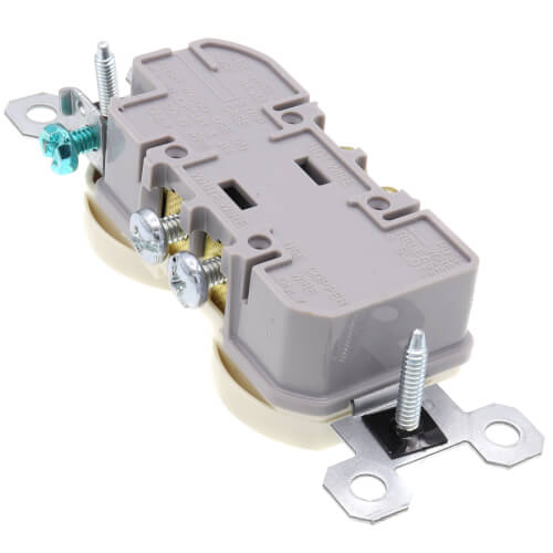 Main product image of Tamper-Resistant Duplex Receptacle, NEMA 5-15R - Brown (15A, 125V)