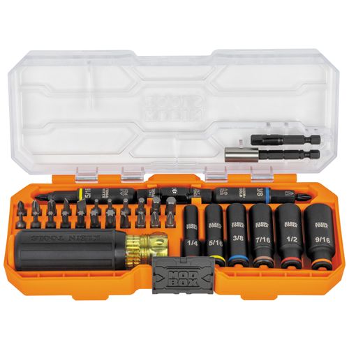 Main product image of KNECT Impact-Rated Screwdriver & Socket Set w/ Case, 41 Piece