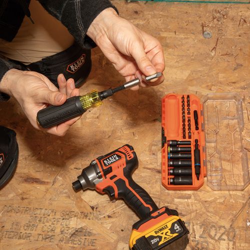 Main product image of KNECT Impact-Rated Screwdriver & Socket Set w/ Case, 41 Piece