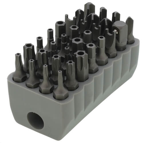 32525 - Klein Tools 32525 - 32 Piece Tamperproof Bit Set