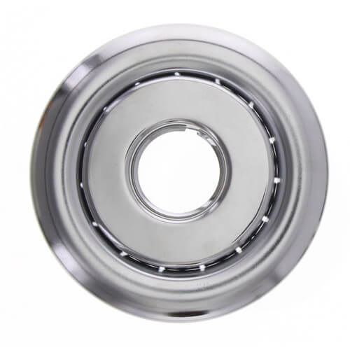 Main product image of 1/2" NPT, 2 Piece Recessed Chrome Escutcheon (3/4" Adj. x 2-7/8" Diameter)