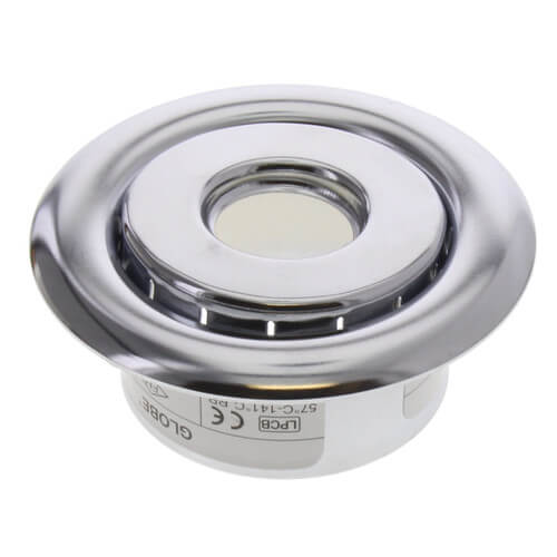 Main product image of 1/2" NPT, 2 Piece Recessed Chrome Escutcheon (3/4" Adj. x 2-7/8" Diameter)
