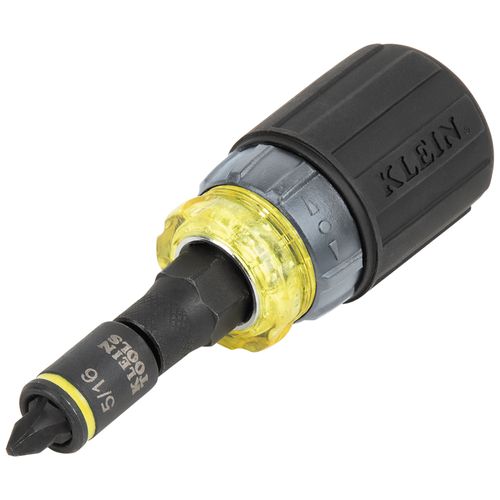 Main product image of KNECT 7-in-1 Ratcheting Impact-Rated Stubby Screwdriver/Nut Driver