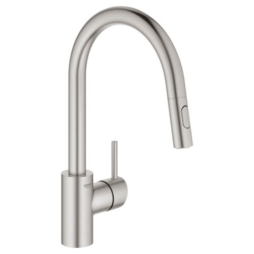 Main product image of Concetto Single-Handle Pull-Down Kitchen Faucet Dual Spray 1.75 GPM (SuperSteel Infinity Finish), 32665DC3