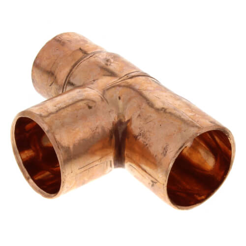 Main product image of 1/2" x 3/8" x 1/2" CxCxC Reducing Tee