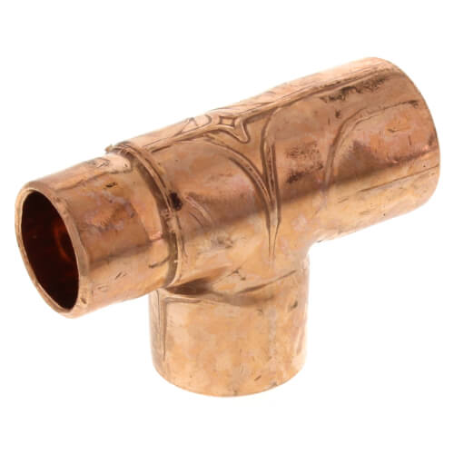 Main product image of 1/2" x 3/8" x 1/2" CxCxC Reducing Tee