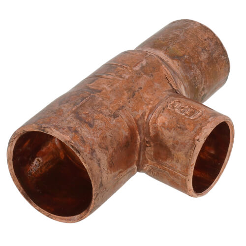Main product image of 1/2" x 3/8" x 3/8" CxCxC Reducing Tee