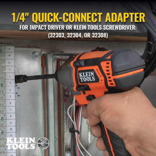 Main product image of 1/4" & 5/16" 3-in-1 Impact Flip Socket, 3" Long