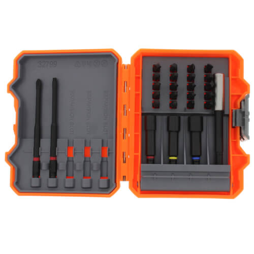 32799 - Klein Tools 32799 - Pro Impact Power Bit Set, 26 Piece