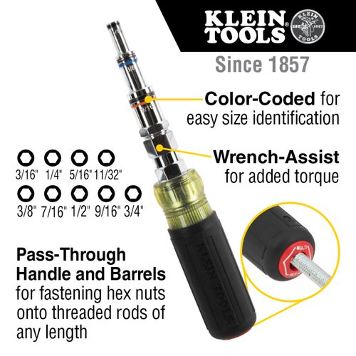 Main product image of 9-in-1 Pass Through Multi-Nut Driver
