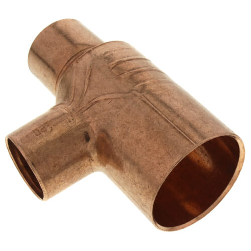 1-1/4" x 3/4" x 3/4" CxCxC Reducing Tee